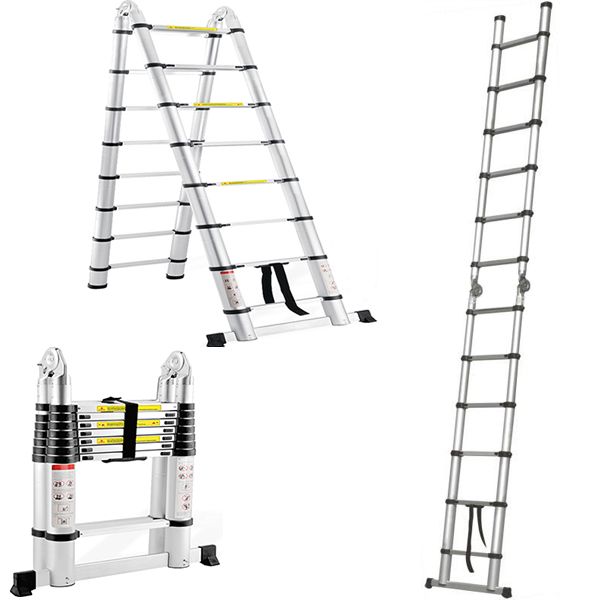 Aluminium Telescopic Ladder - Double Sided